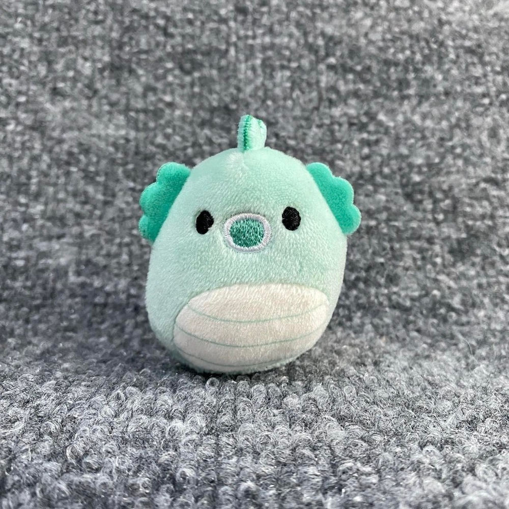 SQUISHVILLE TEAL MINT GREEN SHELDON THE SEAHORSE MICRO SV STUFFED PLUSH TOY